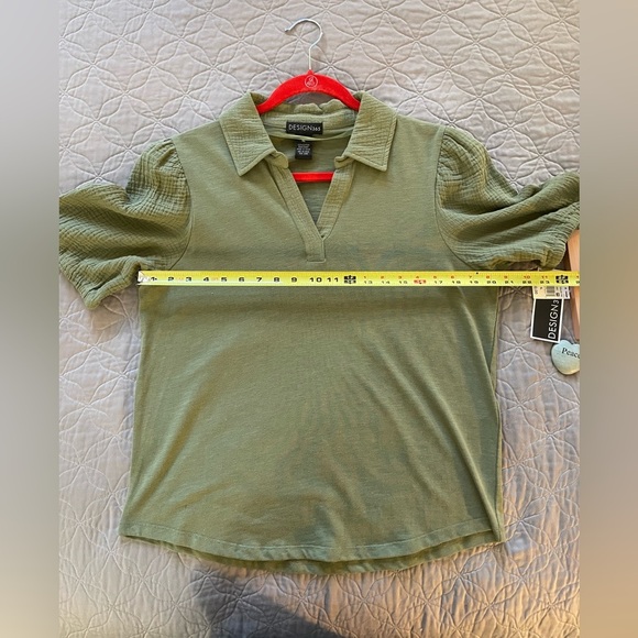 Design 365 puff sleeve polo style shirt - Picture 5 of 9